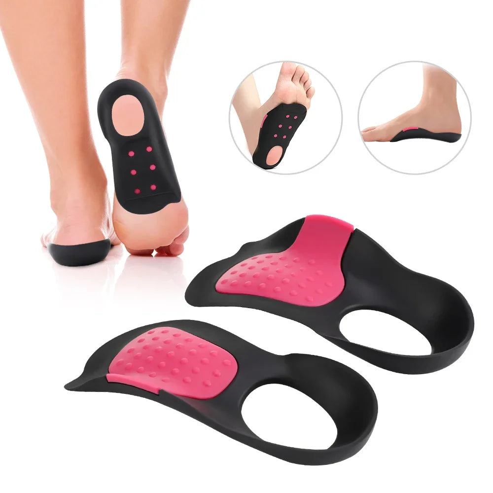Arch Support Insoles Orthopedic Flat Foot Correction Pads for Men and Women Everyday Comfort