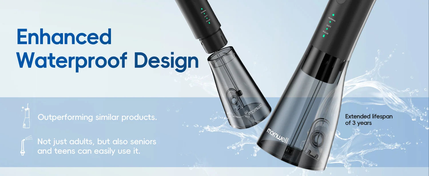 Water Flosser and Electric Toothbrush Kit Deep Cleaning for Home and Travel - 11