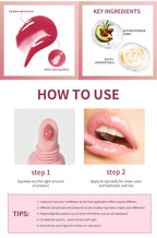 Peptide Lip Tint Moisturizing Gloss with Silky Smooth Texture for Daily Use and Care