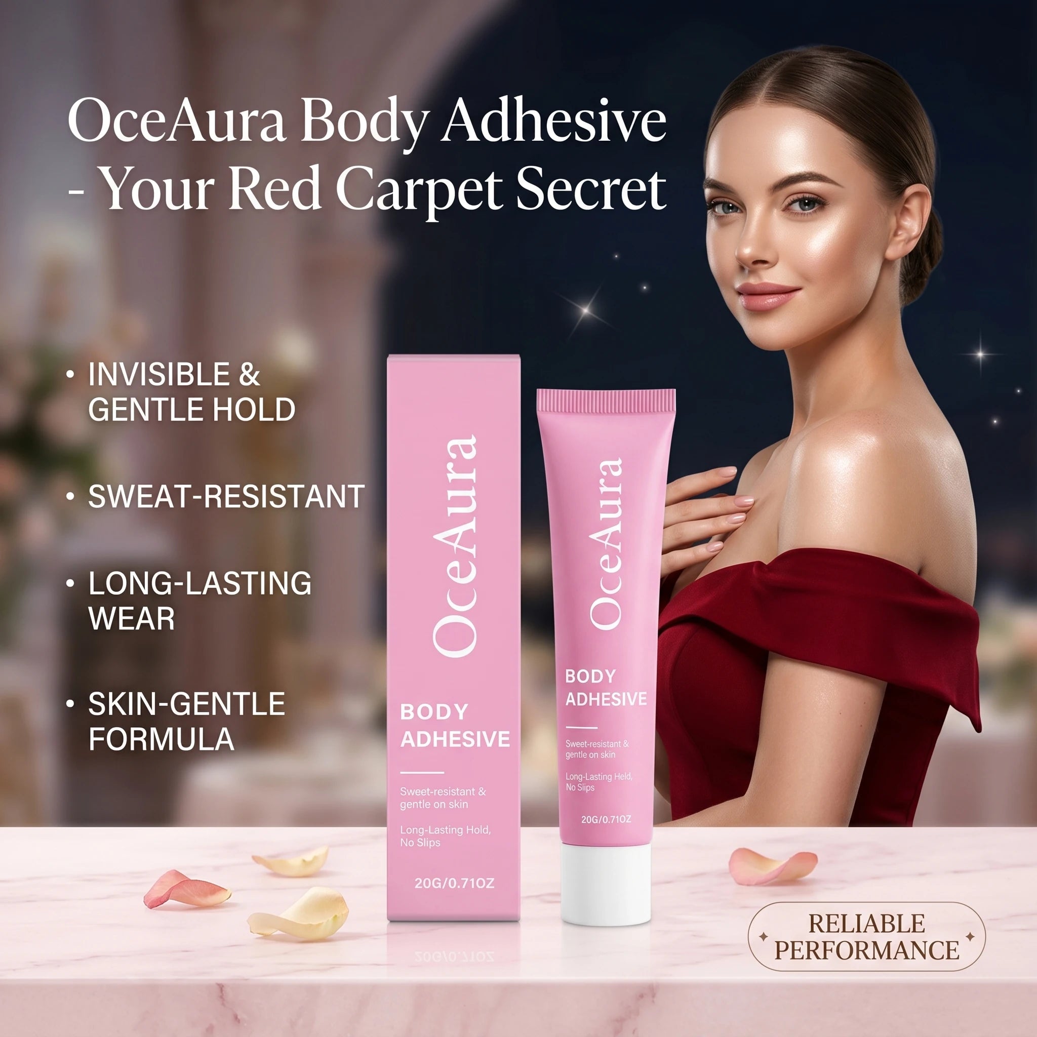 Body Adhesive for Clothing Sweatproof Invisible Hold for Daily Wear and Special Occasions - 5