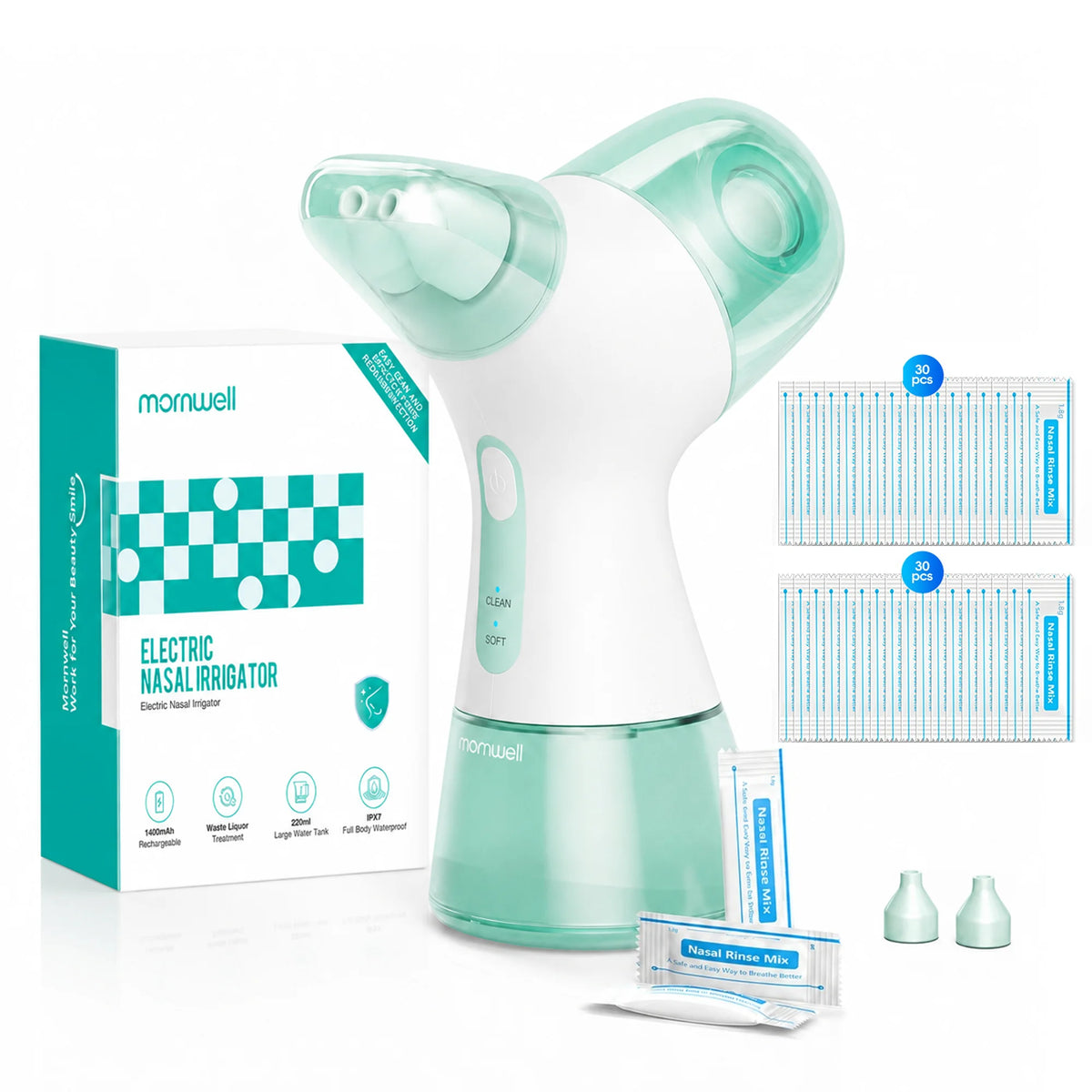 Electric Nasal Irrigation System Sinus Rinse Machine for Adults at Home