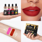 Hydrate Lips Set Exfoliating Gel and Peptide Moisturizer for Daily Lip Care Routine