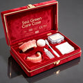 Full Mouth Denture Set with Storage Case Cleaning Tools for Comfortable Fit Daily Dental Care