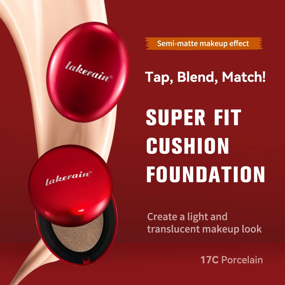 Cushion Foundation Long Lasting Coverage and Sun Protection for Daily Face Makeup