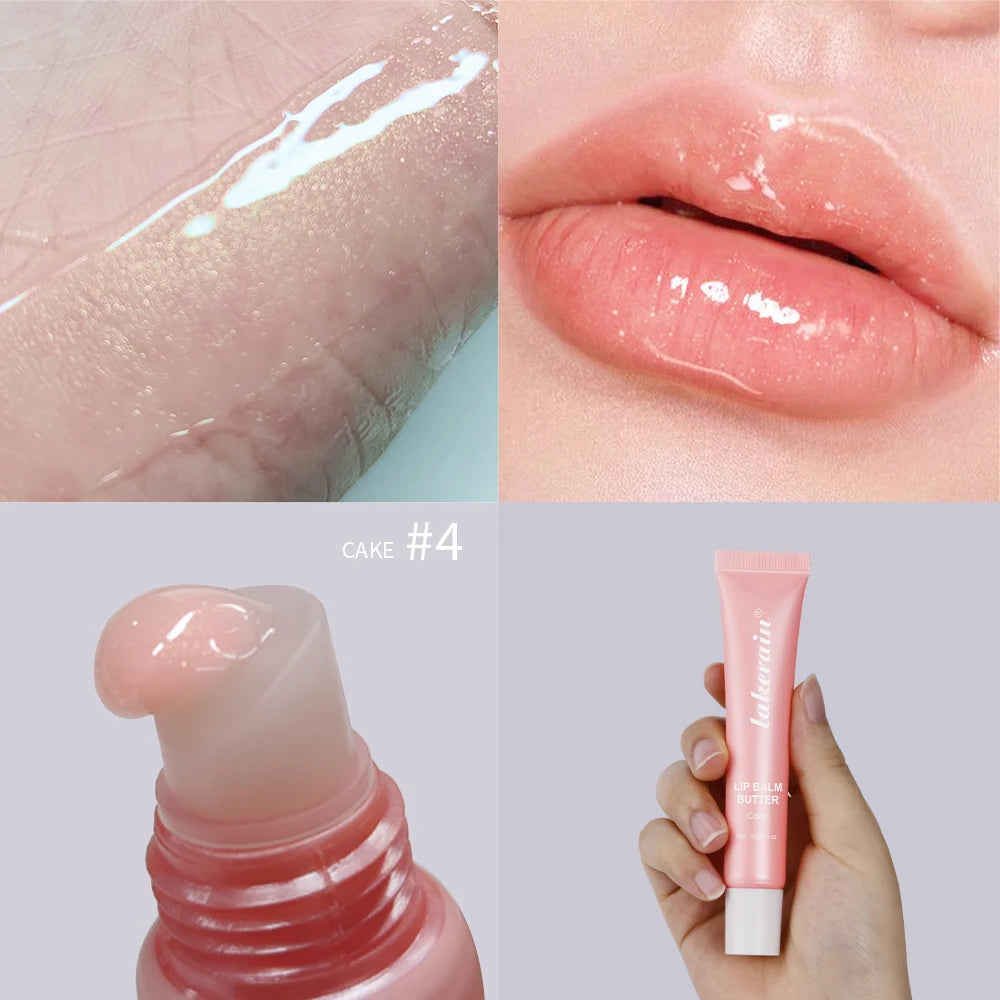 Lip Balm Butter Moisturizing Lip Gloss for Daily Hydration and Shiny Smooth Lips - 4