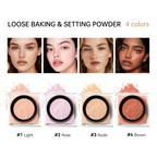 Loose Setting Powder Matte Waterproof Oil Control for Women for Daily Makeup Routine