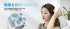 Electric Scalp Massager Deep Tissue Kneading Tool for Full Body Relaxation at Home