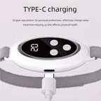 Microcurrent Sleep Aid Device EMS Pulse Massager for Restful Sleep and Anxiety Relief at Home