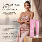Body Adhesive for Clothing Sweatproof Invisible Hold for Daily Wear and Special Occasions