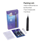 Electric Toothbrush with 5 Modes and 4 Replacement Heads for Adults at Home Travel