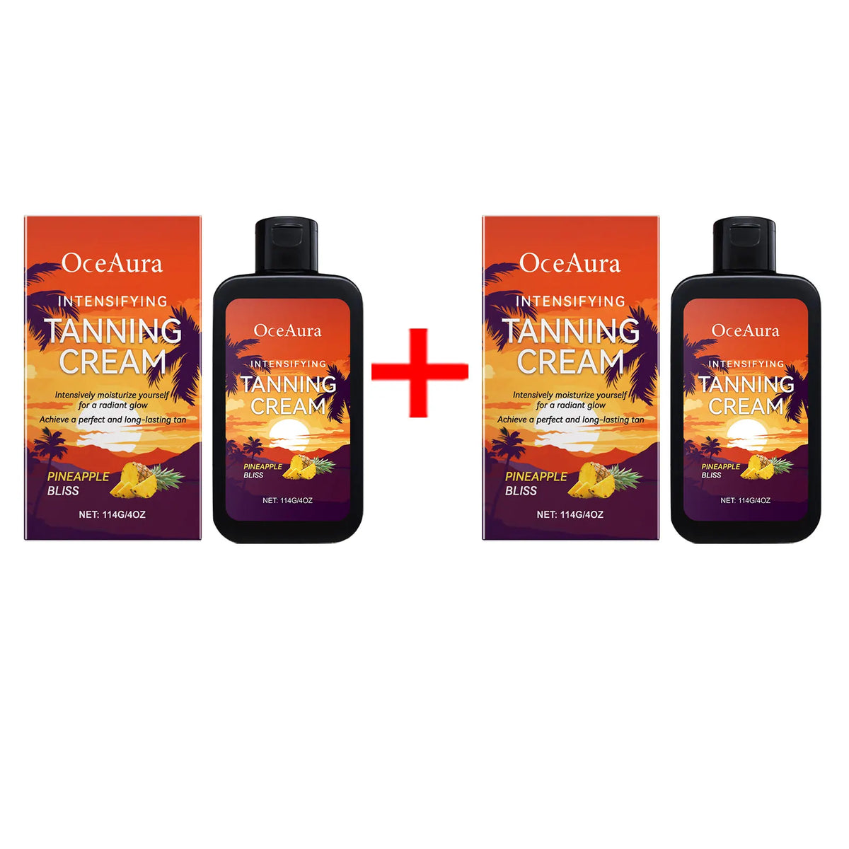 Body Tanning Cream Sunbed Accelerator for Deep Hydration and Radiant Skin Tone All Summer Long