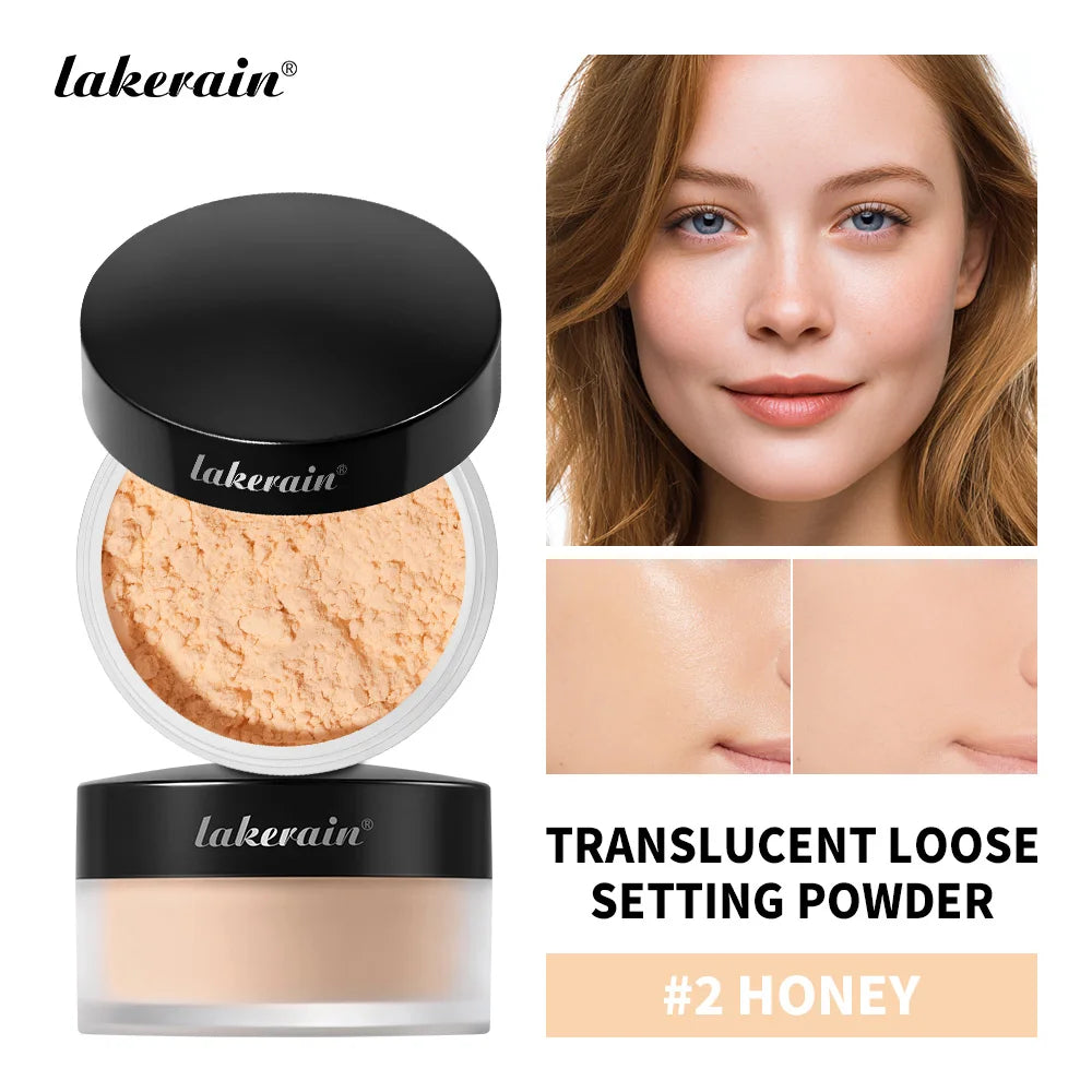 Loose Baking Setting Powder Oil Control Matte Finish for Women for Daily Makeup Routine - 35