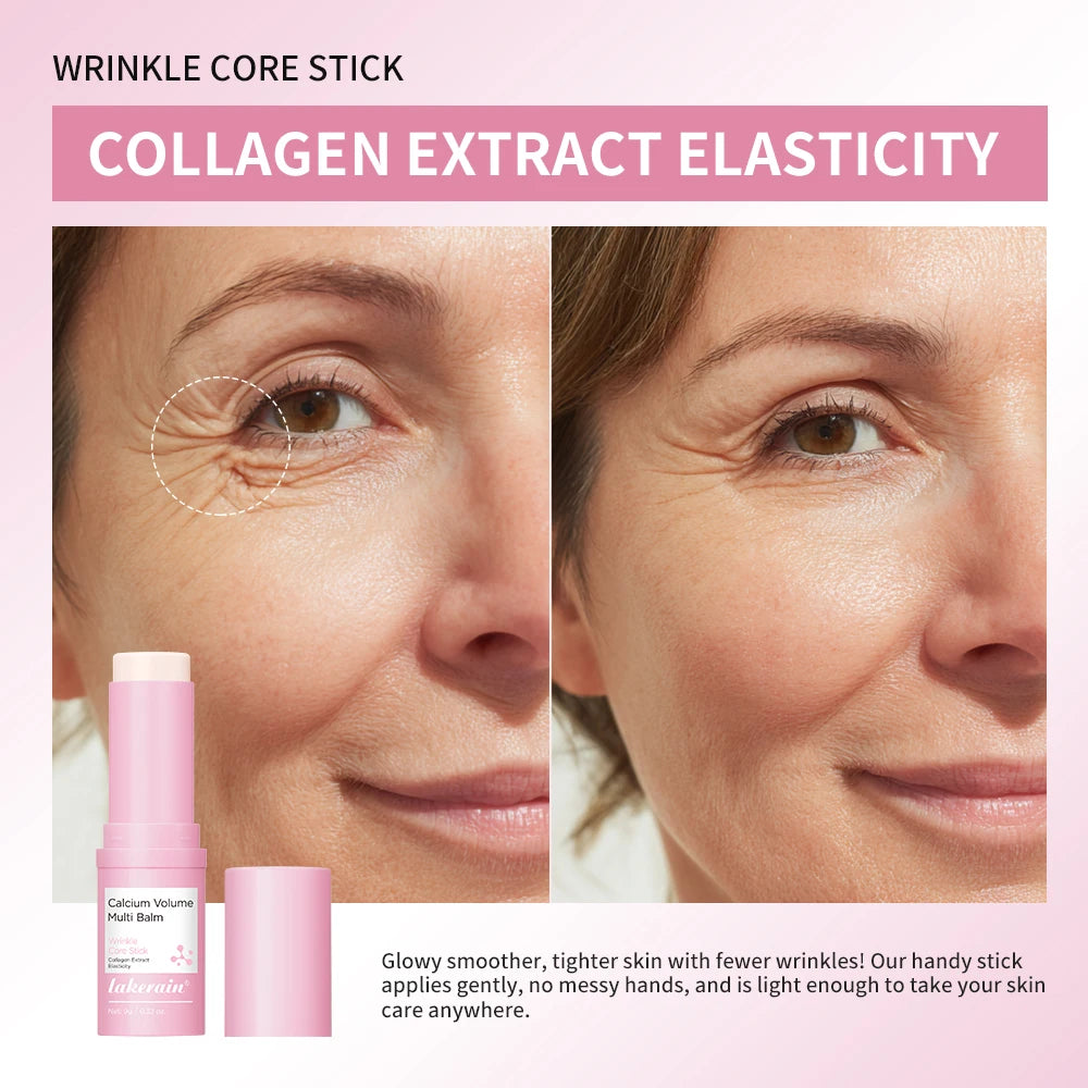 Calcium Volume Multi Balm Eye Wrinkle Cream Stick for Smoothing Skin and Reducing Dark Circles