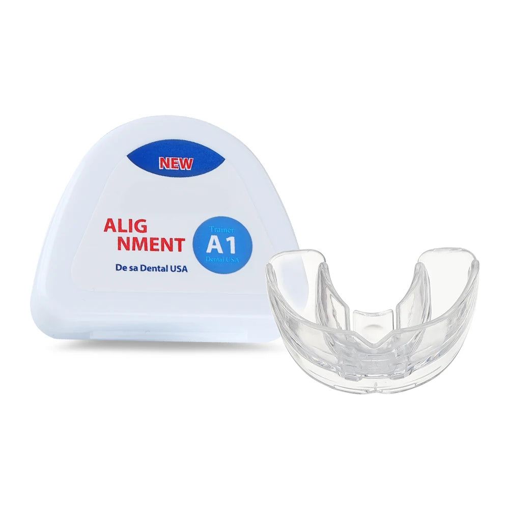 Dental Orthodontic Braces Set Silicone Teeth Alignment Trainer for Kids during Day and Night