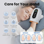 Electric Hand Massager with Airbag Compression and Heat for Office Workers at Home