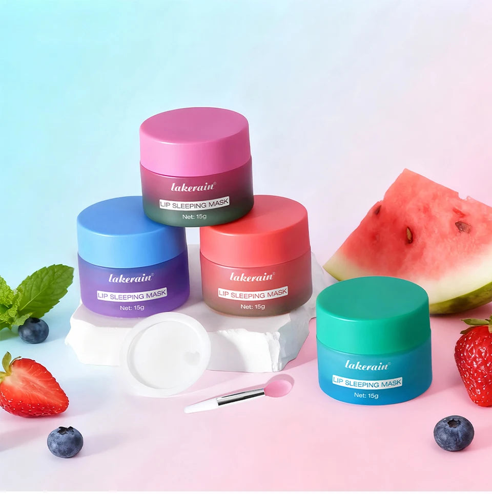 Lip Sleeping Mask Hydrating Dry Cracked Lips Treatment for Women and Men at Night