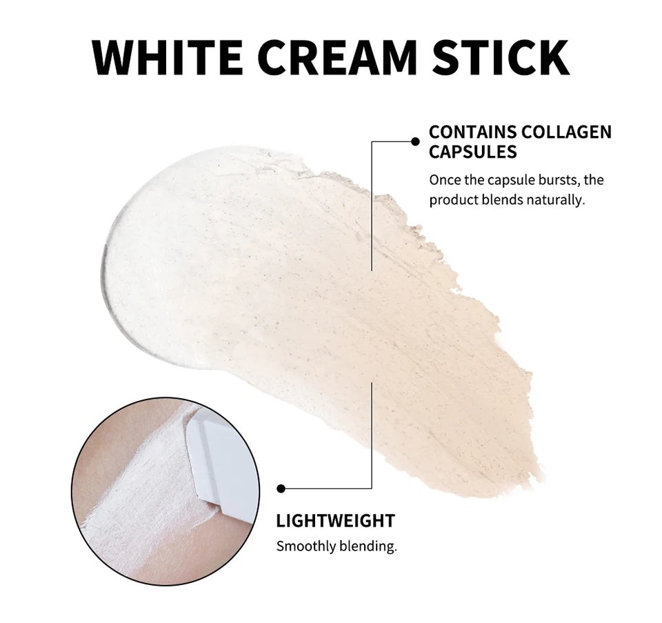 Blanc Cover Cream Stick Hydrating Foundation and Concealer for Daily Makeup Application - 15