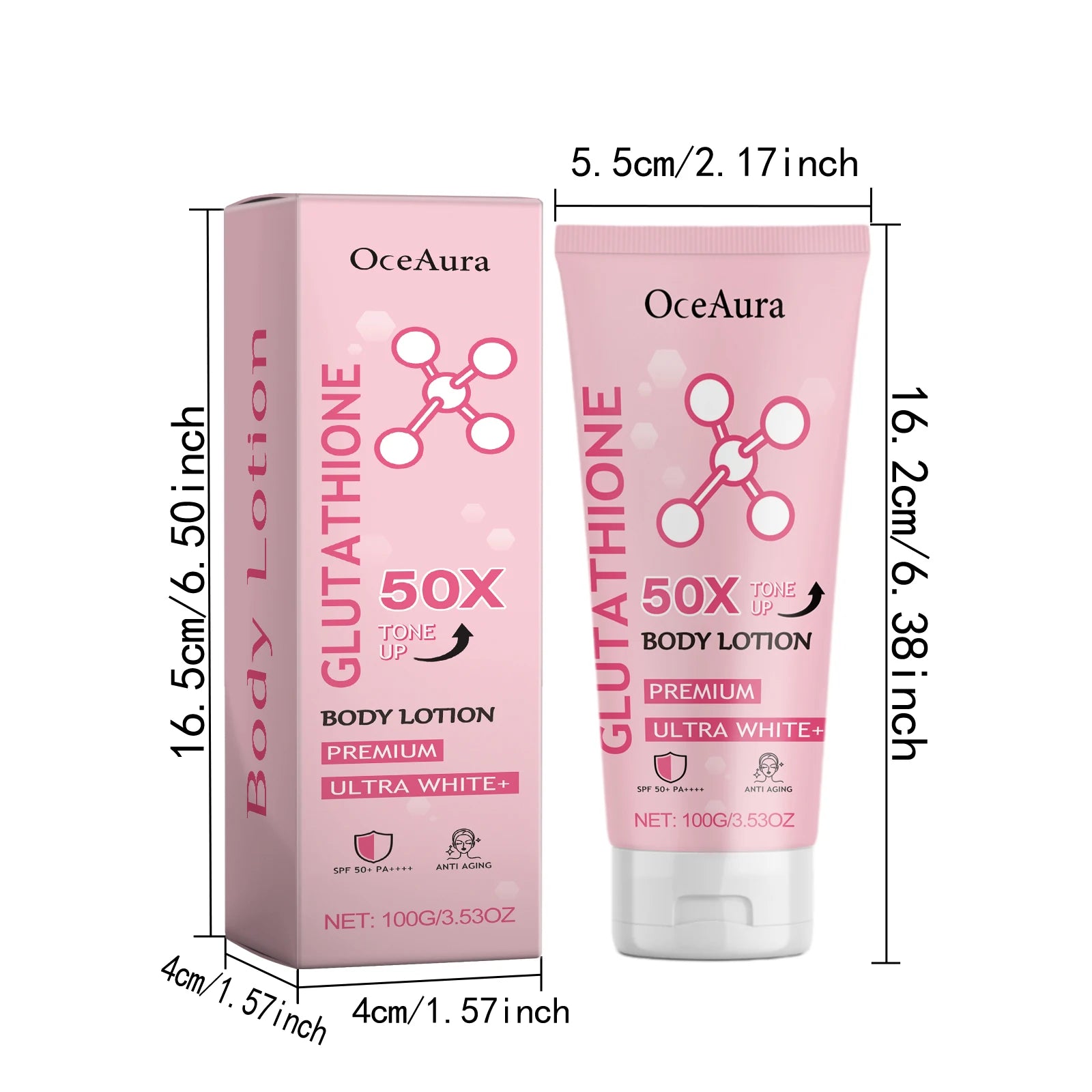 Arbutin Lightening Body Lotion Moisturizing Cream for Glowing Skin Daily Hydration Care - 9