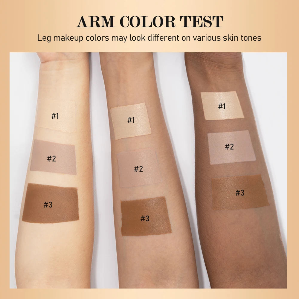 Leg Makeup Body Foundation Long Lasting Concealer for Smooth Skin Finish Everyday