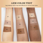 Leg Makeup Body Foundation Long Lasting Concealer for Smooth Skin Finish Everyday