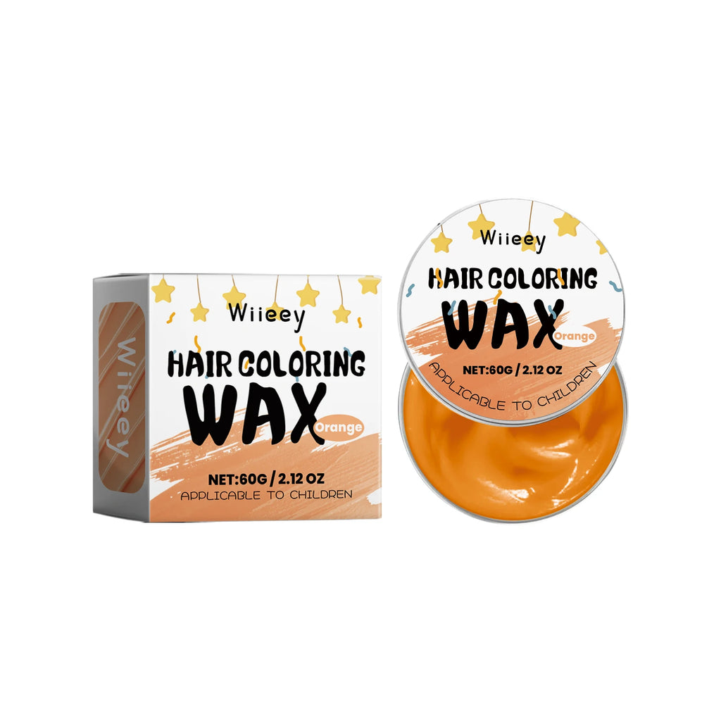 Temporary Hair Color Wax Vibrant Styling Paint for Kids Parties and Daily Fun Styling