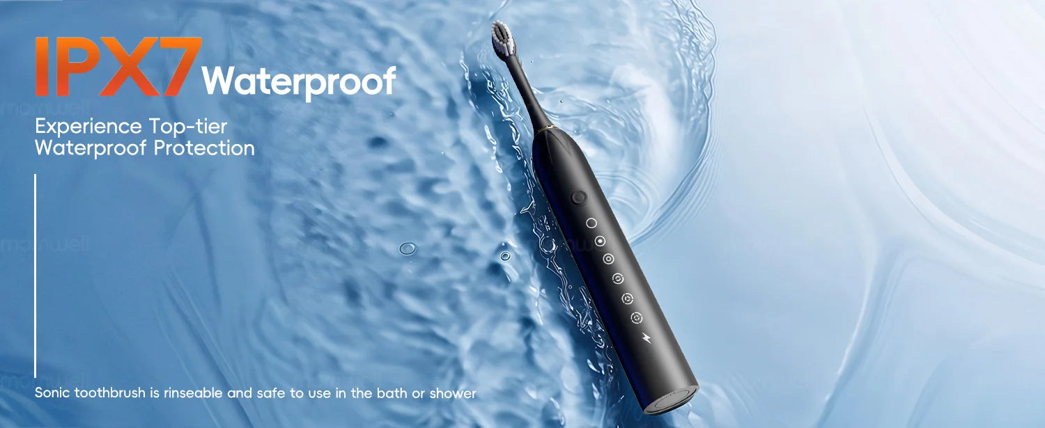 Water Flosser and Sonic Toothbrush Set Portable Oral Hygiene for Adults Daily - 18
