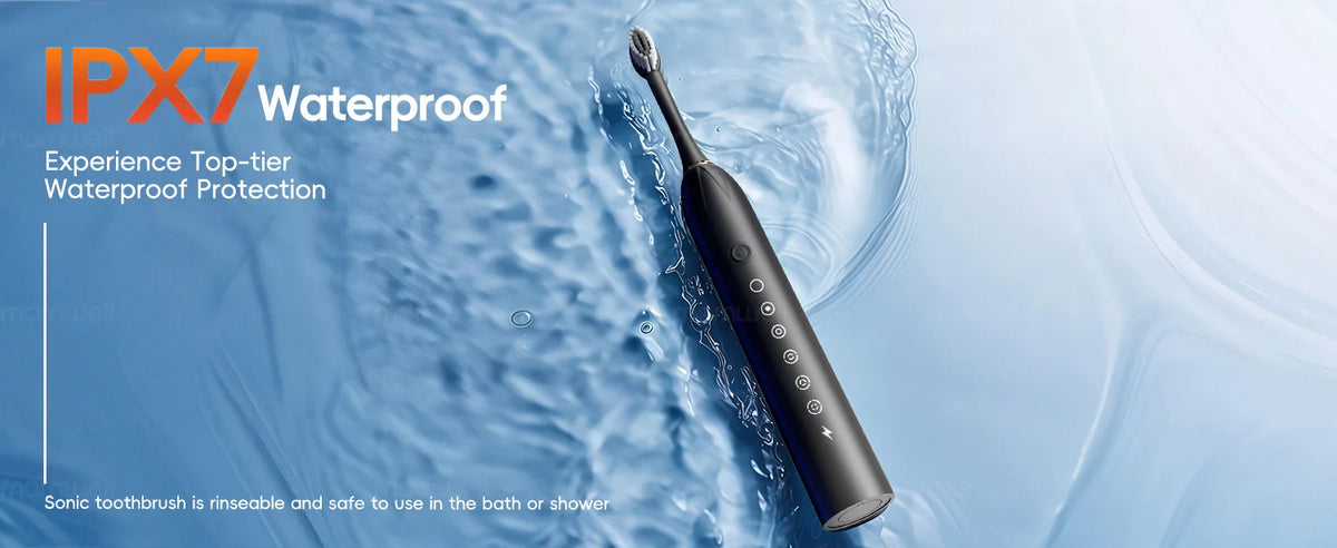 Water Flosser and Sonic Toothbrush Set Portable Oral Hygiene for Adults Daily