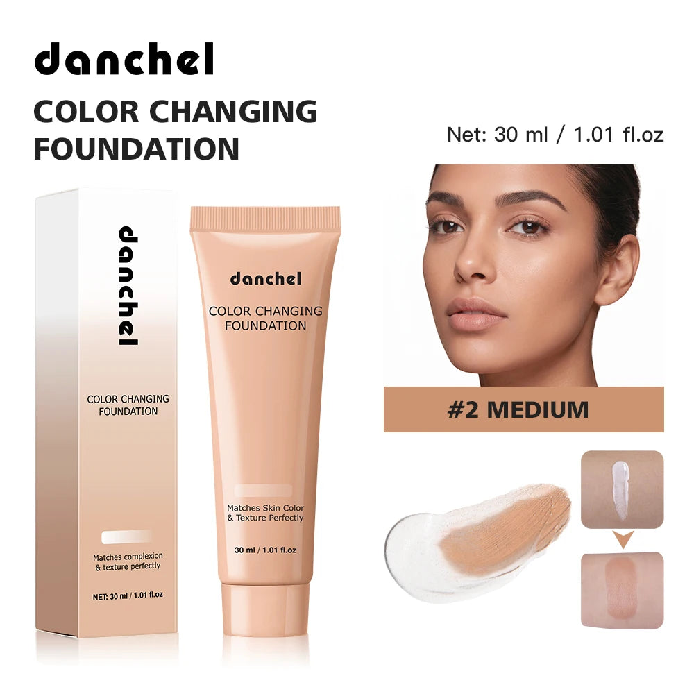 Color Changing Foundation Flawless Concealer for Women Daily Makeup Routine