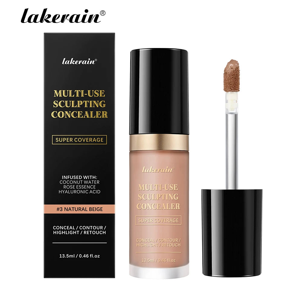 Multi Use Sculpting Concealer Waterproof Matte Coverage for Flawless Face Makeup Daily Routine - 23