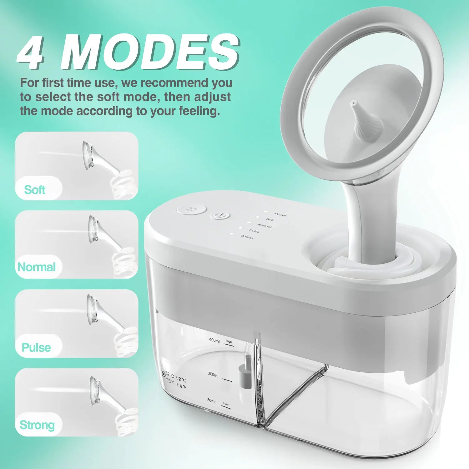 Electric Ear Wax Removal Kit Professional Irrigation System for Adults and Kids at Home - 4