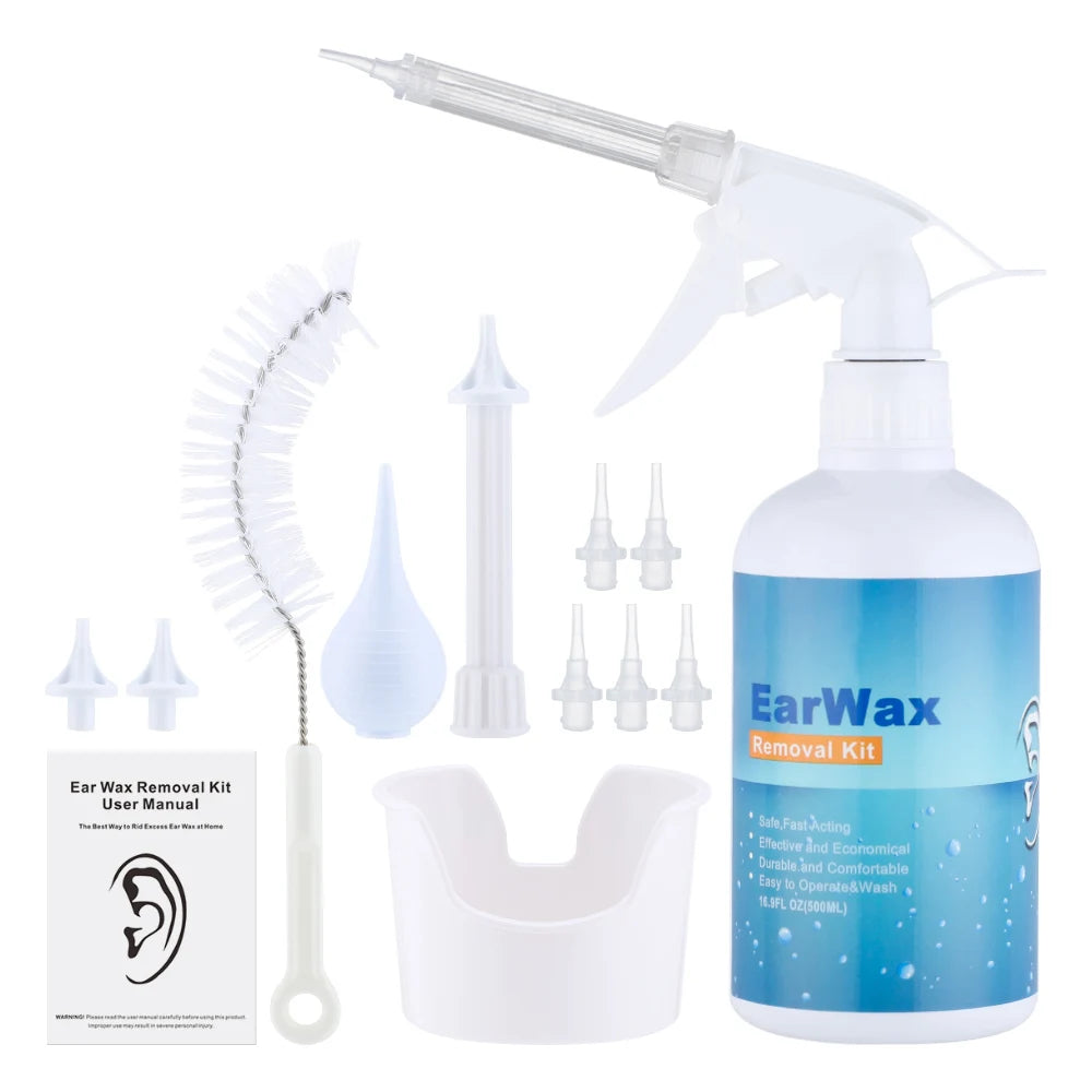 Electric Ear Wax Removal Kit Professional Irrigation System for Adults and Kids at Home - 20