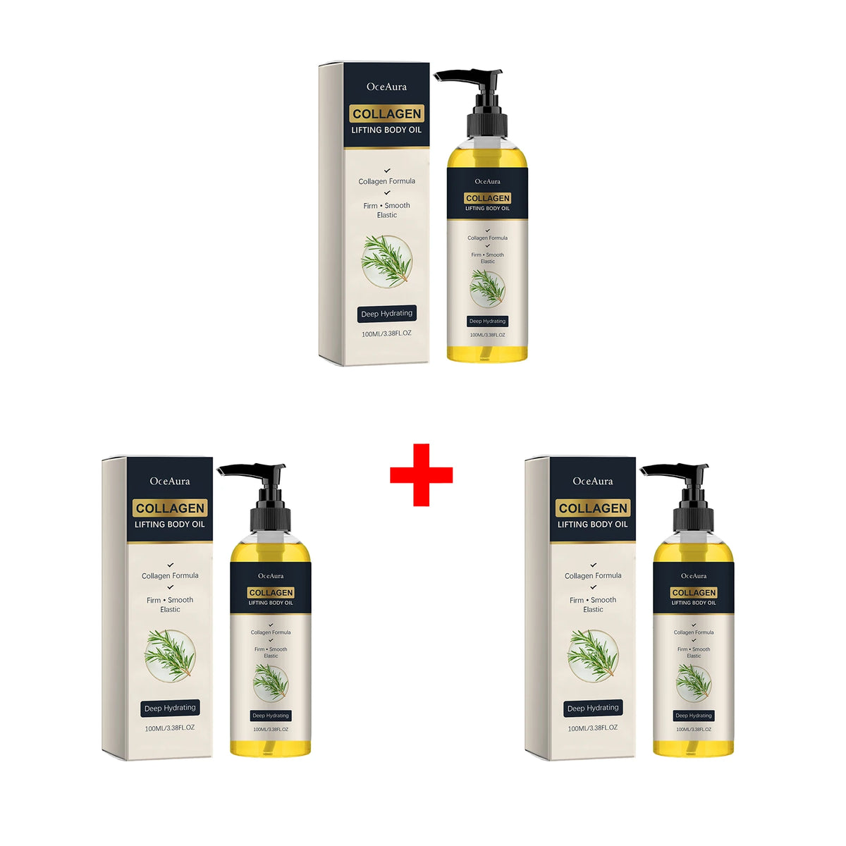 Collagen Lifting Body Oil Moisturizing Firming Skin Care for Women and Men Daily