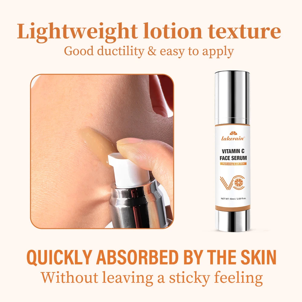 Vitamin C Face Serum Moisturizing Brightening Essence for Daily Skin Care Routine