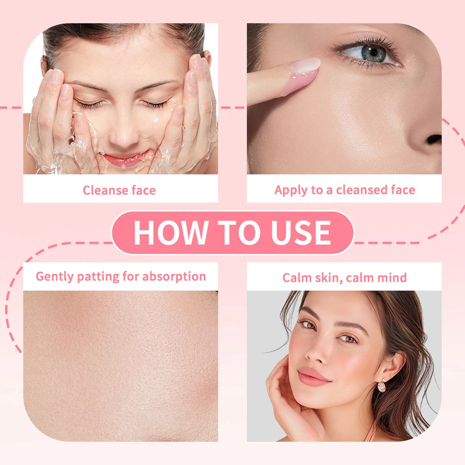 Pore Toner Pad and Peptide Serum Set Deep Moisturizing Glow for Unisex Daily Facial Skin Care