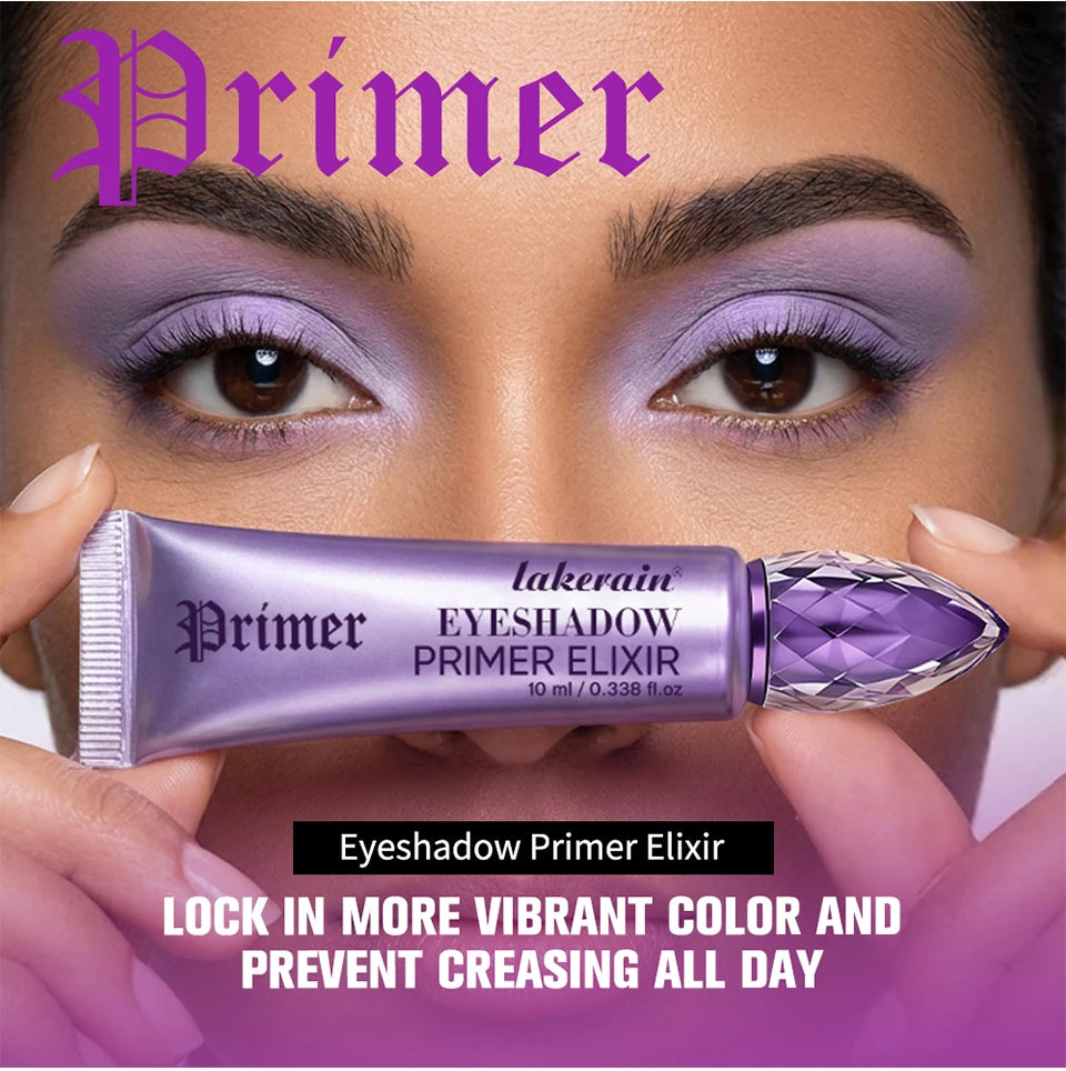 Eyeshadow Primer Elixir Long Lasting Waterproof Base for Women Daily Eye Makeup