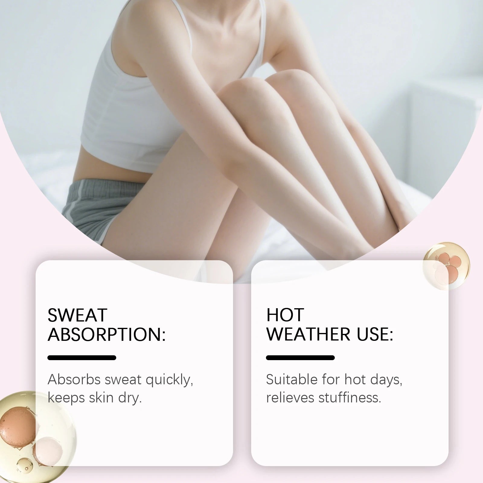 Comfort Powder Sweat Wicking Body Dust for Men and Women in Hot Summer and Daily Exercise - 8