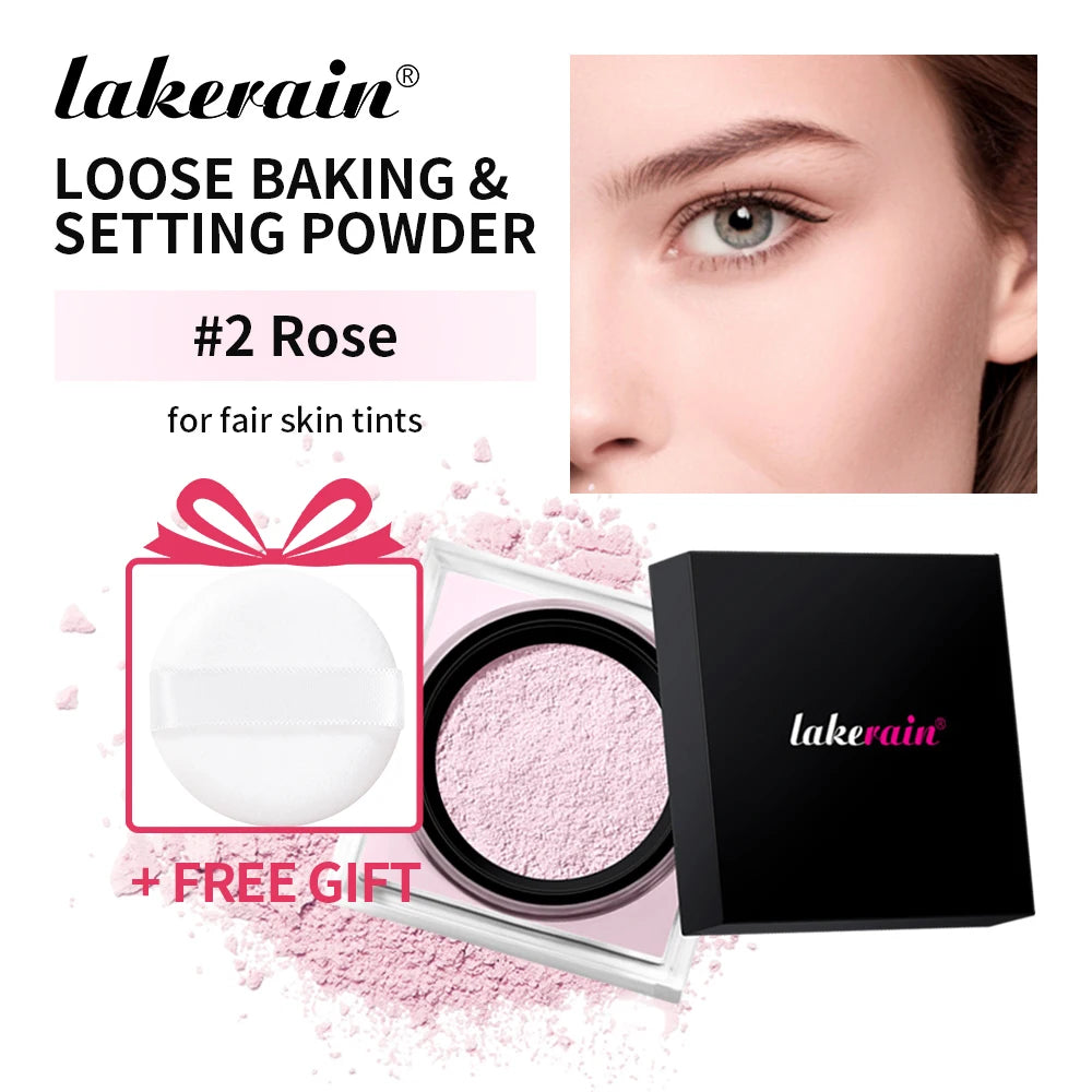 Loose Setting Powder Matte Waterproof Oil Control for Women for Daily Makeup Routine - 21