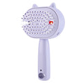 Electric Mist Spray Comb Scalp Massager LED Hair Brush for Home and Travel