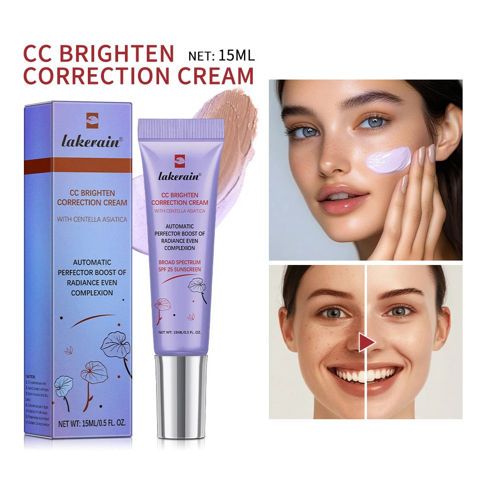 CC Water Gel Correction Cream Hydrating Foundation for Natural Glow and Daily Face Makeup
