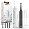 Electric Toothbrush Water Flosser Combo Oral Care Kit for Adults at Home