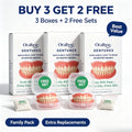 Adjustable Cosmetic Dentures Portable Storage Case for Men Women Daily Smile Maintenance