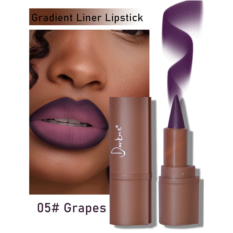 Matte Lip Liner Velvet Lipstick Waterproof Long Lasting Makeup for Daily Use and Special Events - 15
