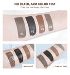 Waterproof Eyebrow Gel Set Long Lasting Tinted Makeup for Women Daily Beauty