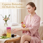Cyperus Rotundus Roll On Essence Soothing Skin Repair for Women After Hair Removal Routine