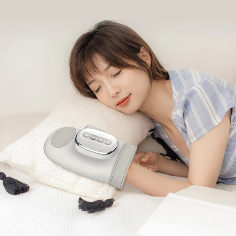 Hand Massager Airbag Compression Finger Relief for Men and Women at Home or the Office