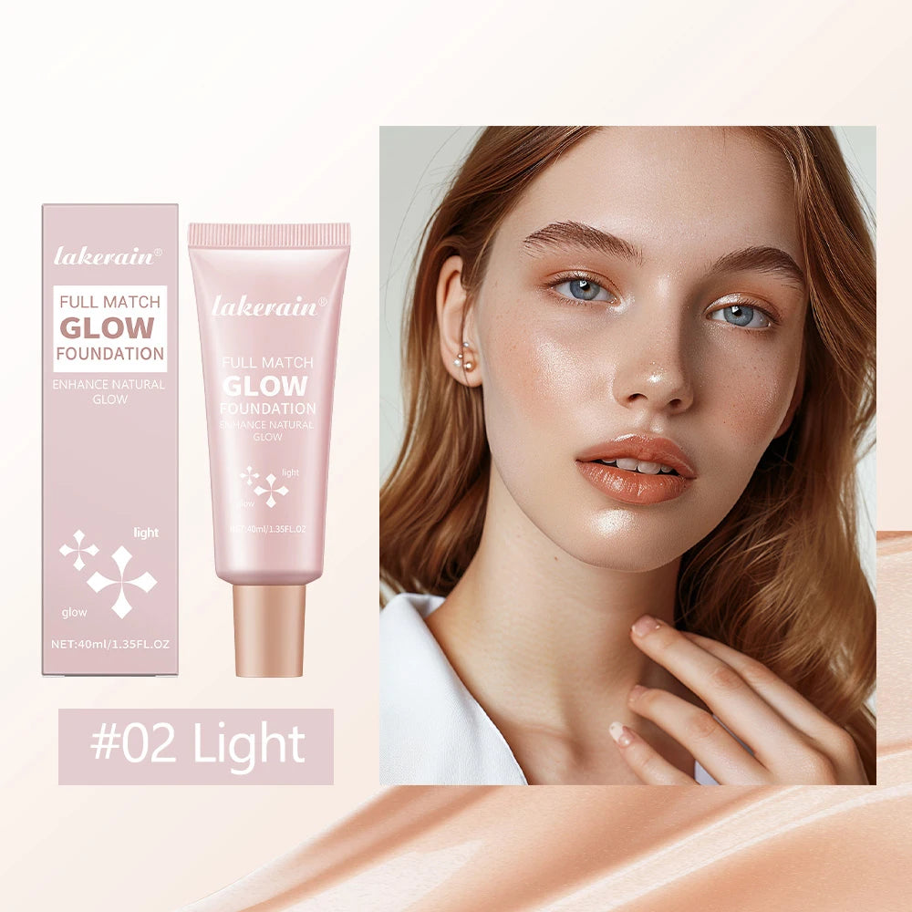 Liquid Glow Foundation Moisturizing Highlighter Base for Radiant Skin and Face Body