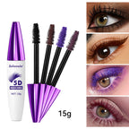 5D Mascara Waterproof Lengthening Volumizing Makeup for Everyday Use and Special Occasions