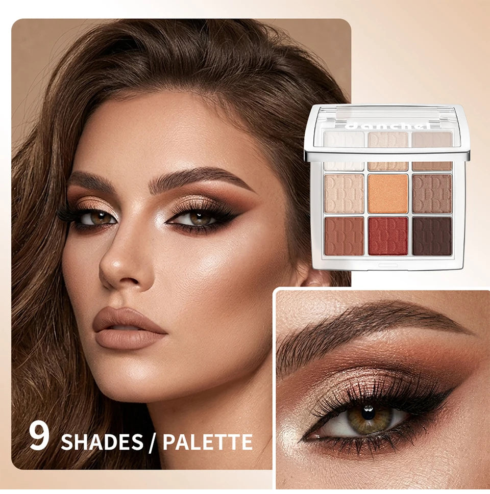 Artist Eyeshadow Palette Highly Pigmented Matte Shimmer Makeup for Women Daily and Party - 9