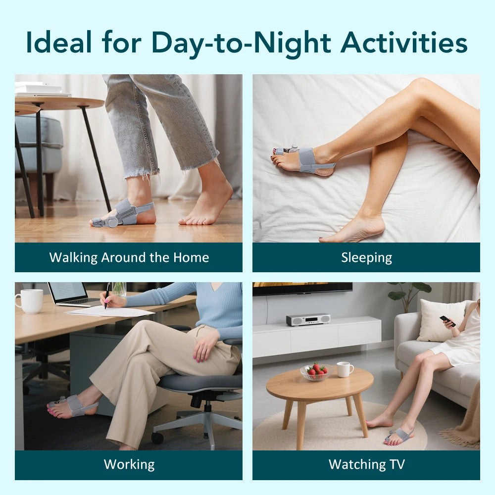 Big Toe Valgus Corrector Adjustable Bunion Splint for Painless Foot Relief at Home