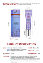 CC Water Gel Correction Cream Hydrating Foundation for Natural Glow and Daily Face Makeup